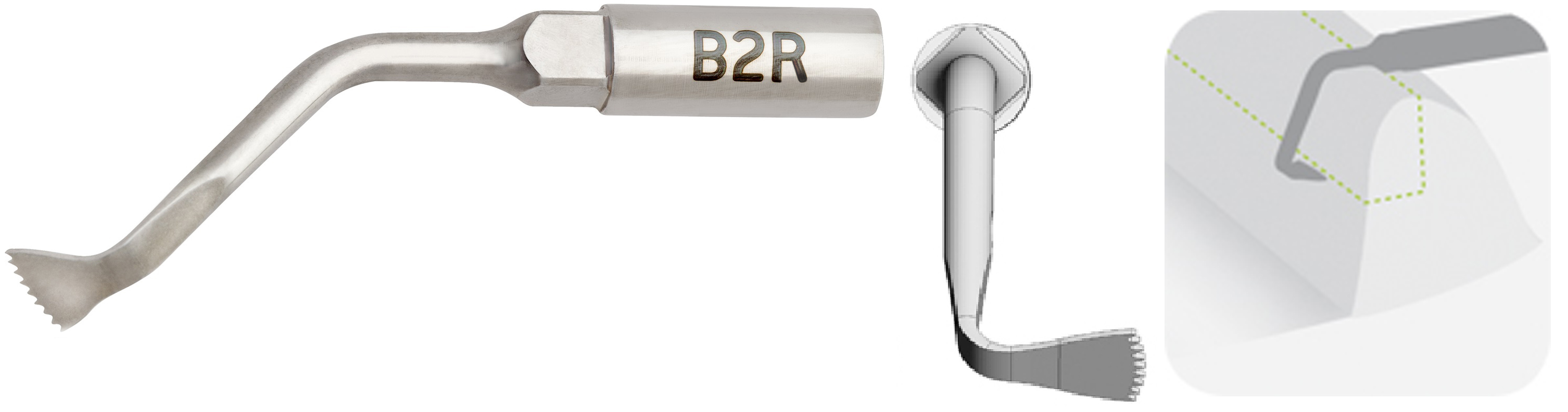 Насадка инструментальная B2R к Piezomed W&H 06958600