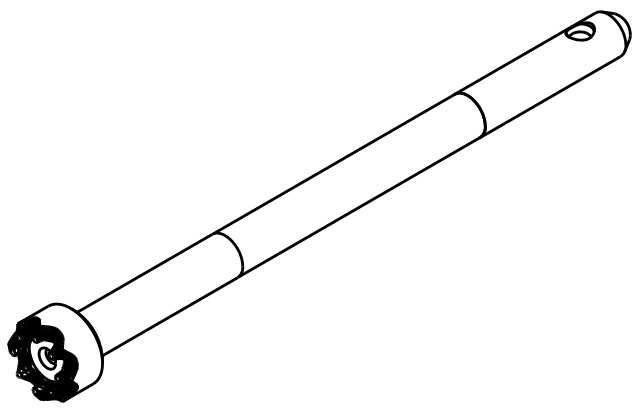 Вал W&H 04017800