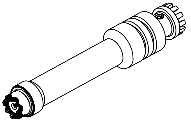 Вал WS-75 LED G W&H 06025100