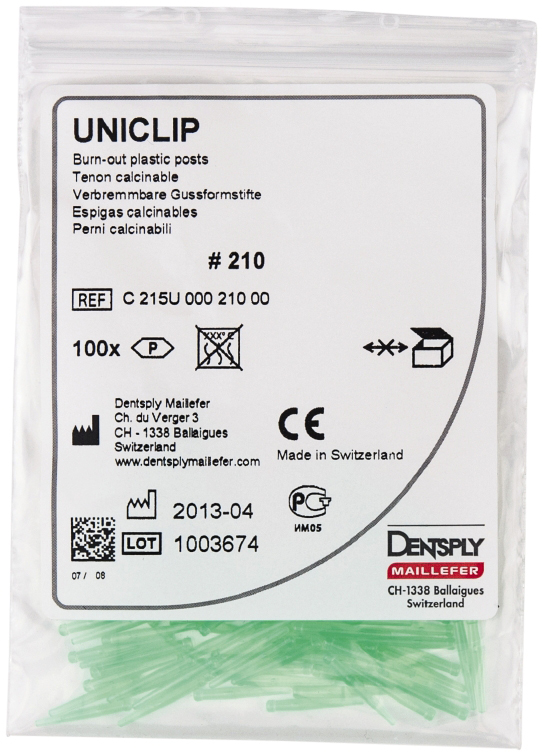 Шифты беззольные Uniclip (100 шт) Dentsply Sirona