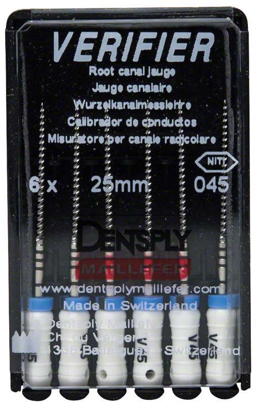 Верификатор Verifier 25 mm ручной (6 шт) Dentsply Sirona