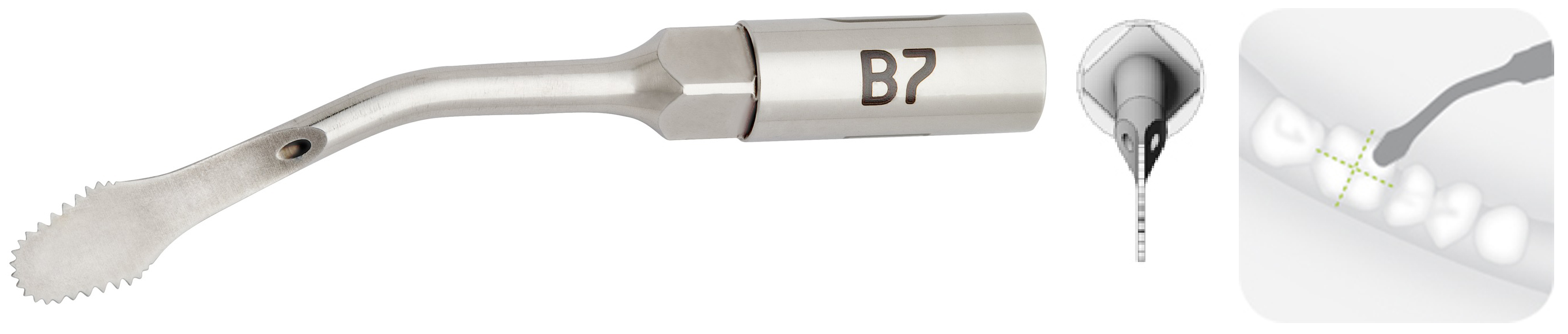 Насадка инструментальная B7 к Piezomed W&H 07022600